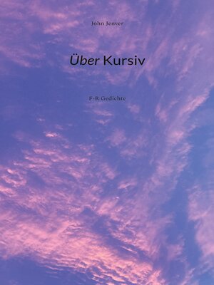 cover image of Über Kursiv